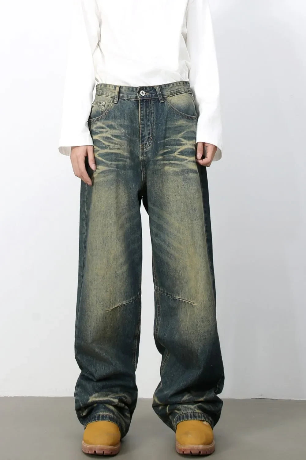 Men's Wide Leg Jeans - tif-shop24.de