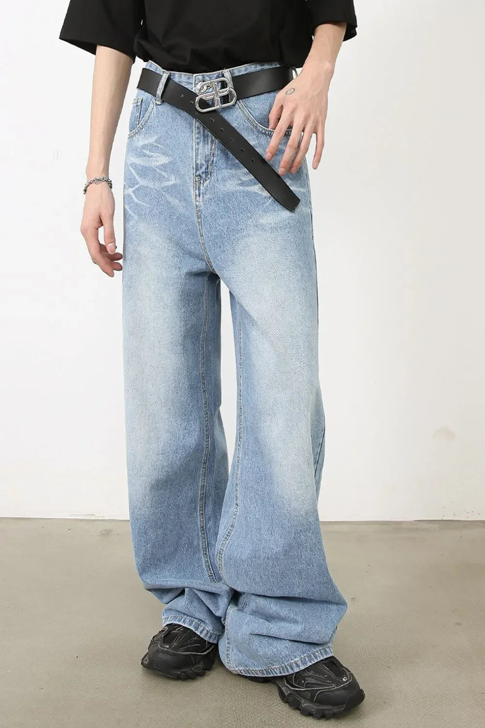 Men's Wide Leg Jeans - tif-shop24.de