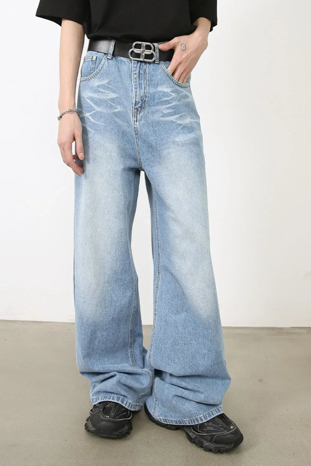 Men's Wide Leg Jeans - tif-shop24.de
