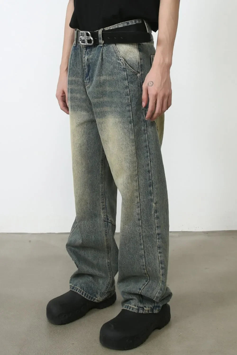 Men's Wide Leg Jeans - tif-shop24.de