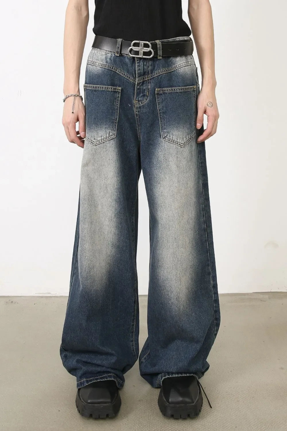 Men's Wide Leg Jeans - tif-shop24.de