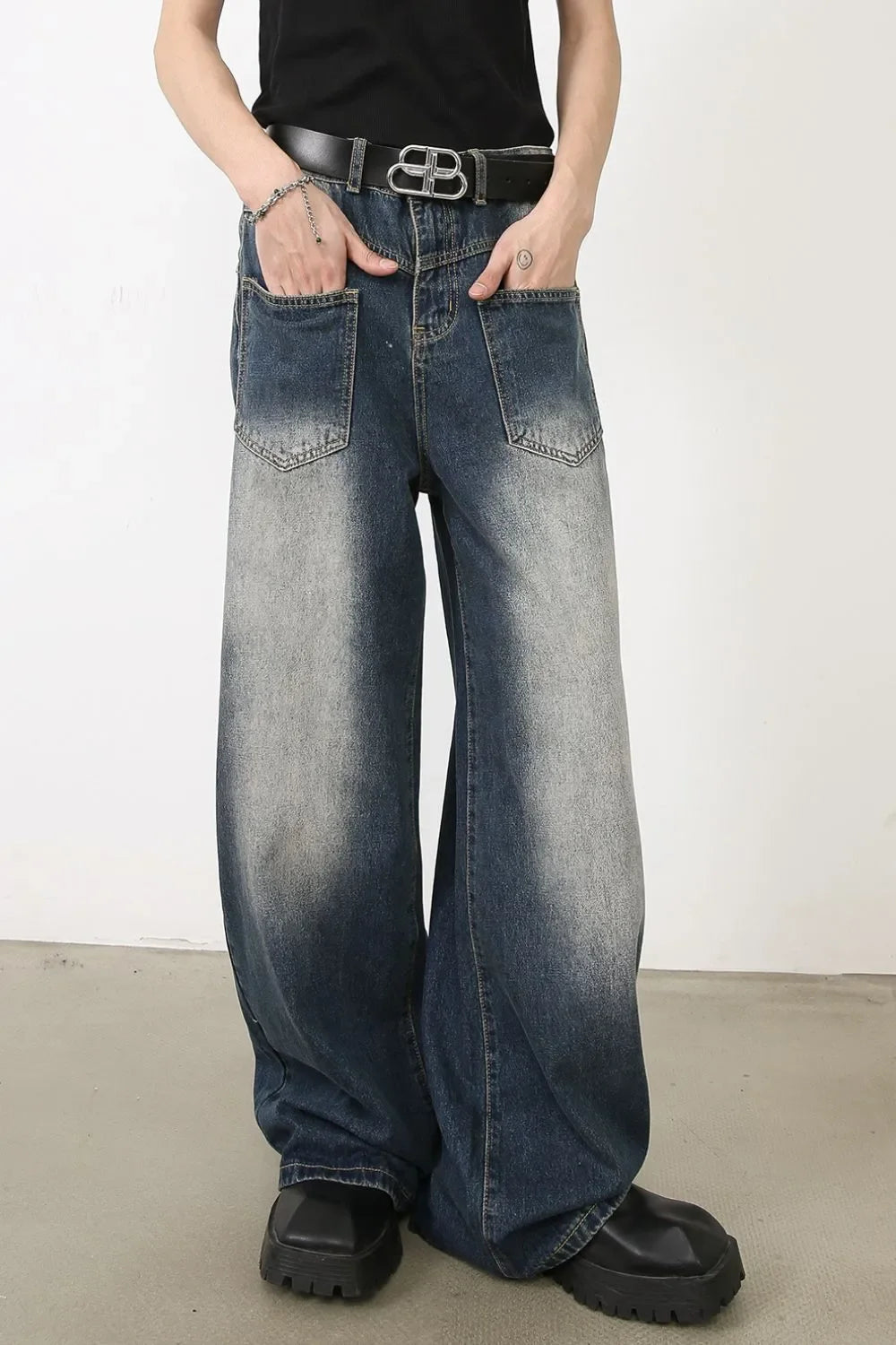 Men's Wide Leg Jeans - tif-shop24.de