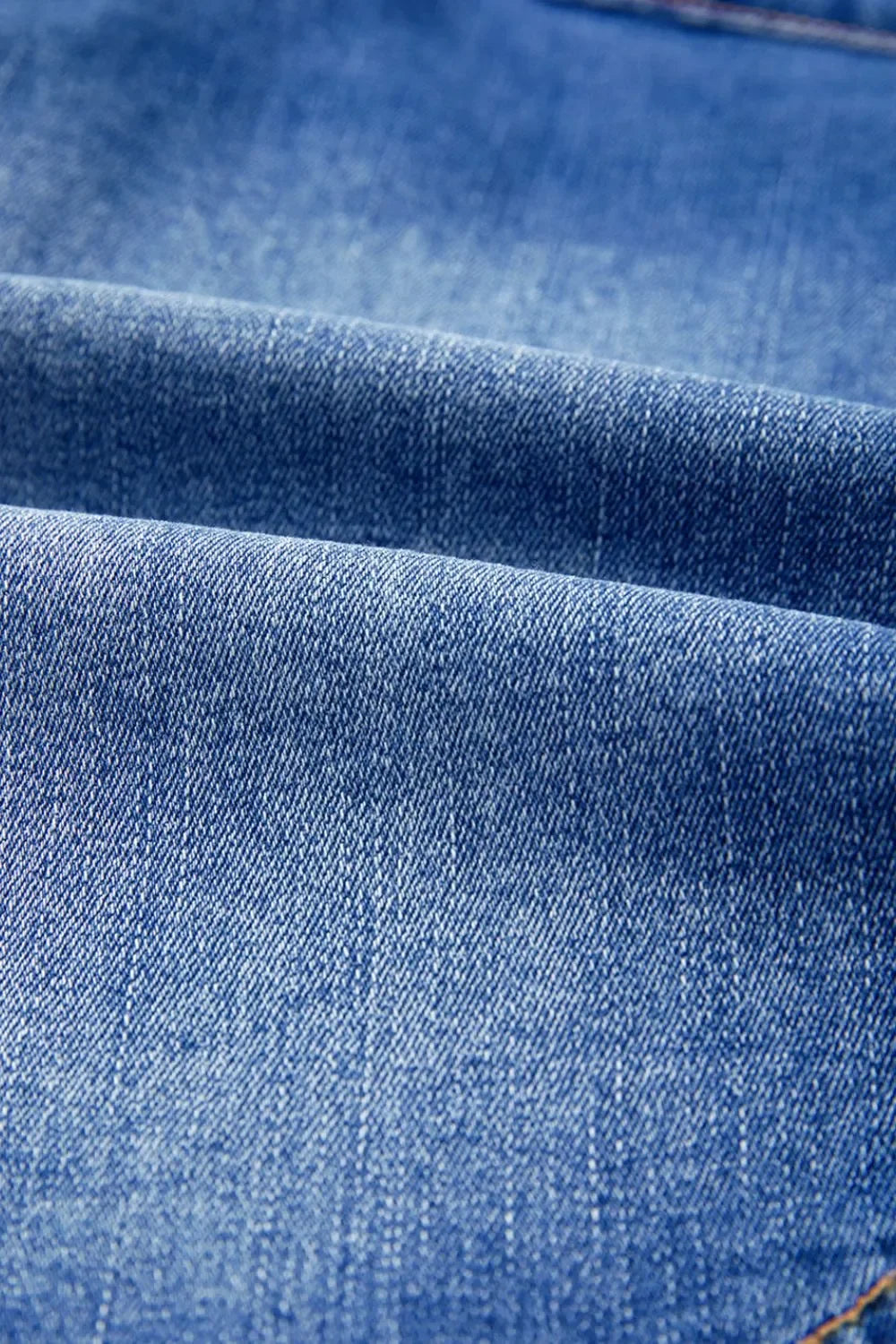 Wrapped Crossed Waist Denim Mini Skirt - tif-shop24.de