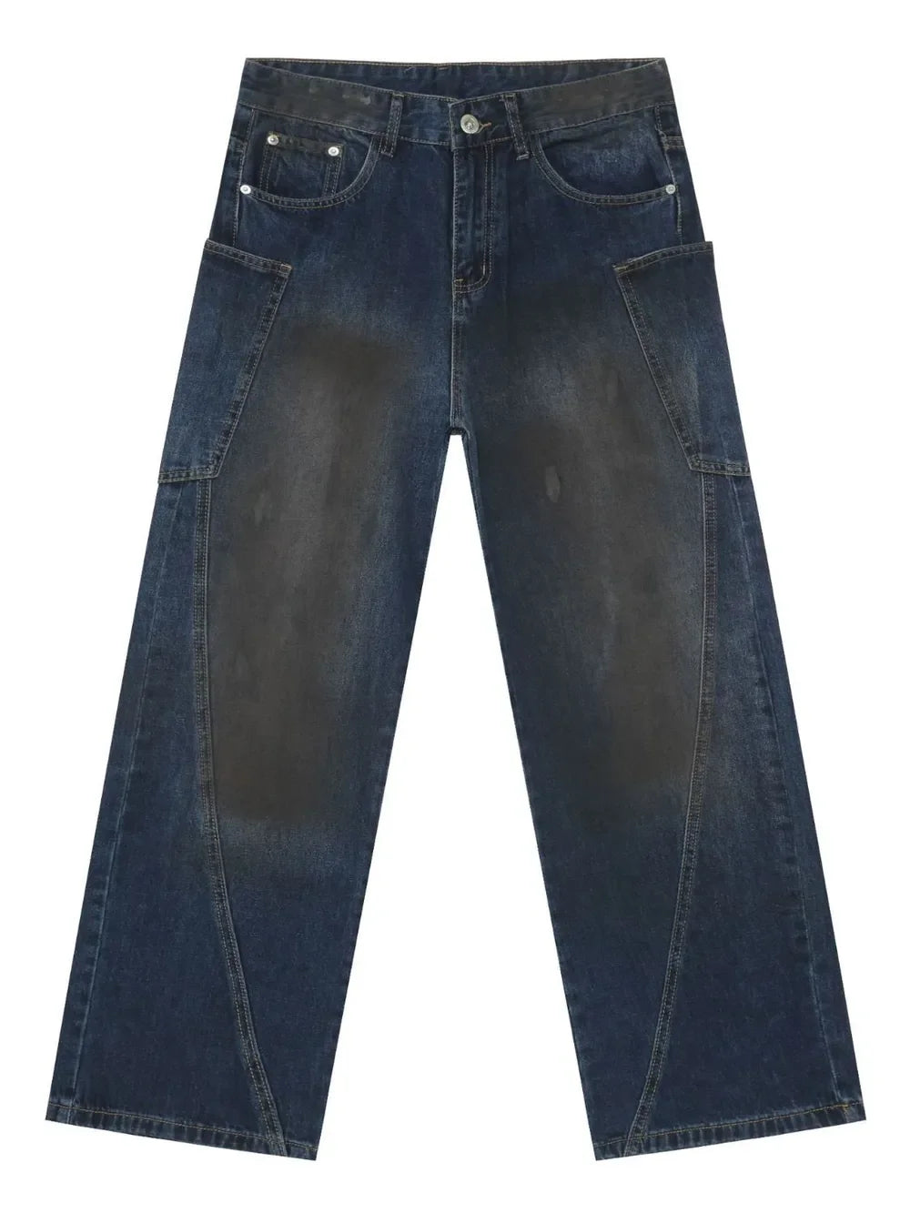 Men's Baggy Jeans with Pockets - tif-shop24.de