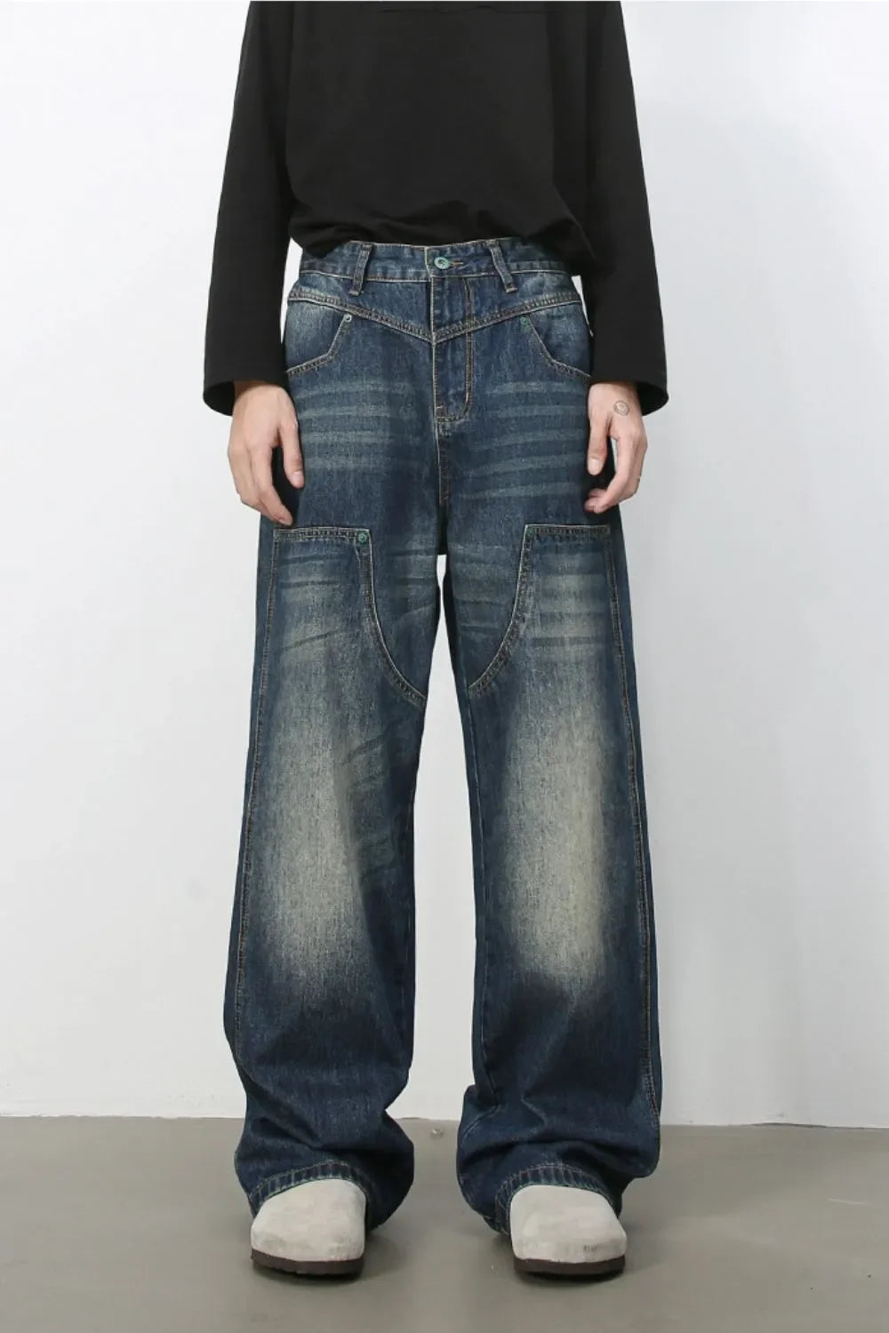 Men's Wide Leg Jeans - tif-shop24.de