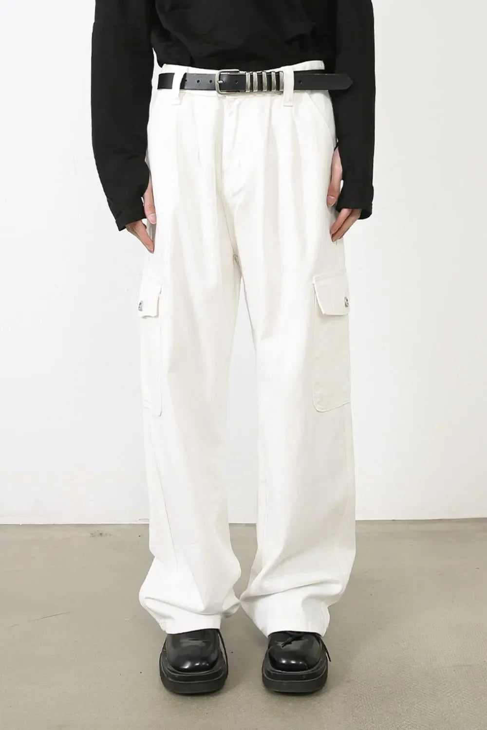 Men's Loose Fit Cargo Jeans - tif-shop24.de