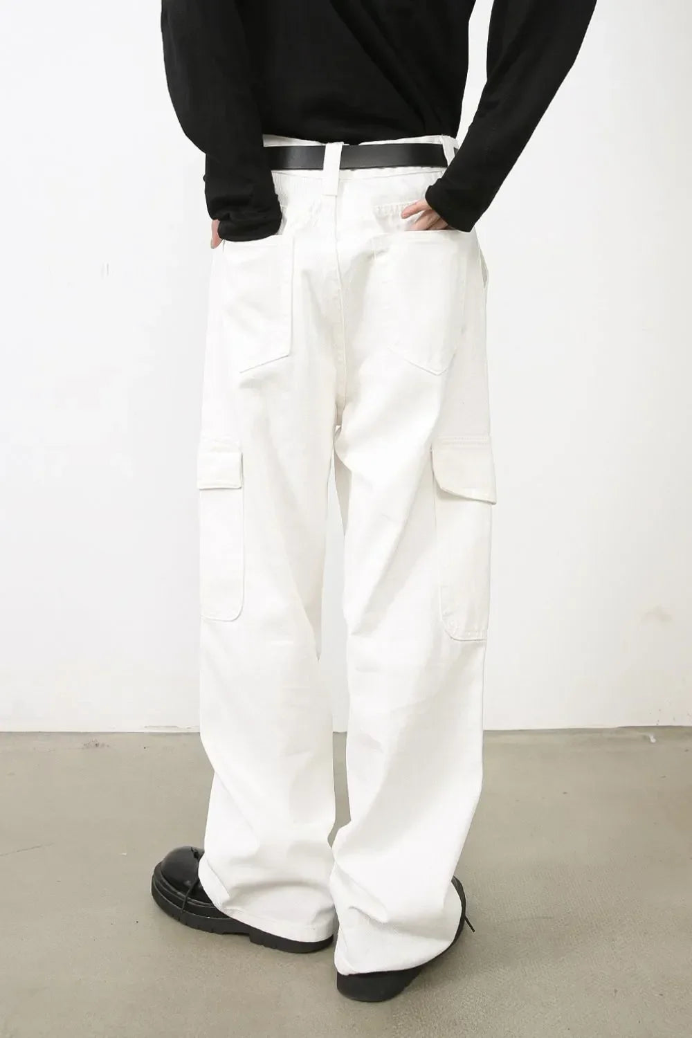 Men's Loose Fit Cargo Jeans - tif-shop24.de