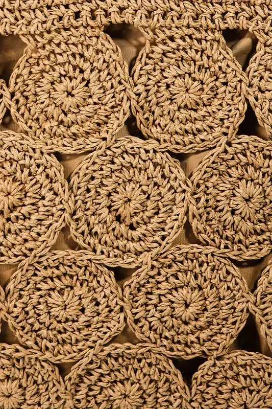 Fame Square Braided Pattern Tote Bag - tif-shop24.de