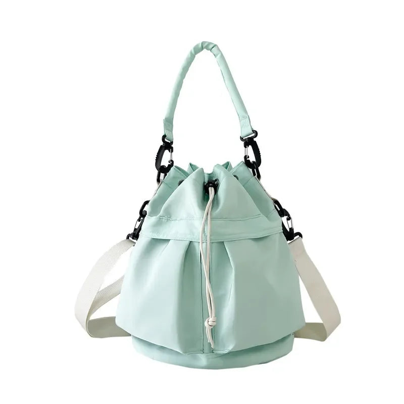 Drawstring Nylon Bucket Bag - tif-shop24.de