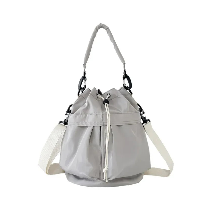 Drawstring Nylon Bucket Bag - tif-shop24.de