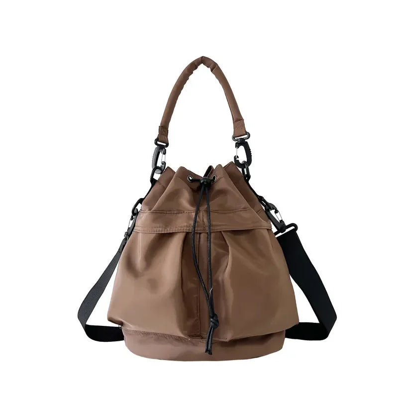 Drawstring Nylon Bucket Bag - tif-shop24.de