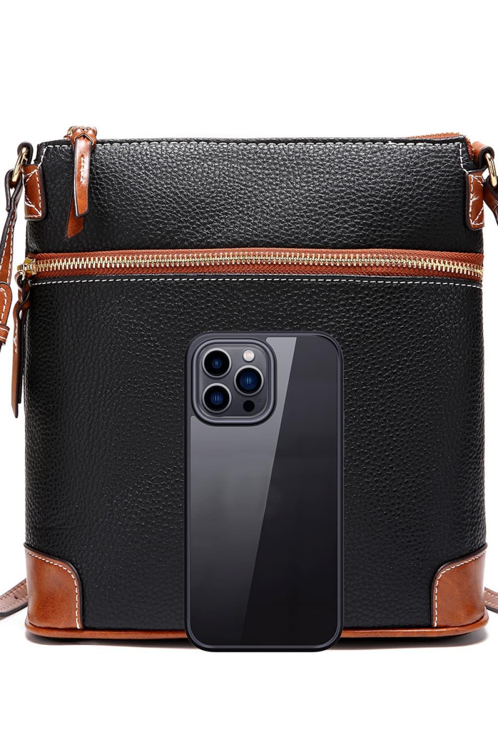 PU Leather Crossbody Bag - tif-shop24.de