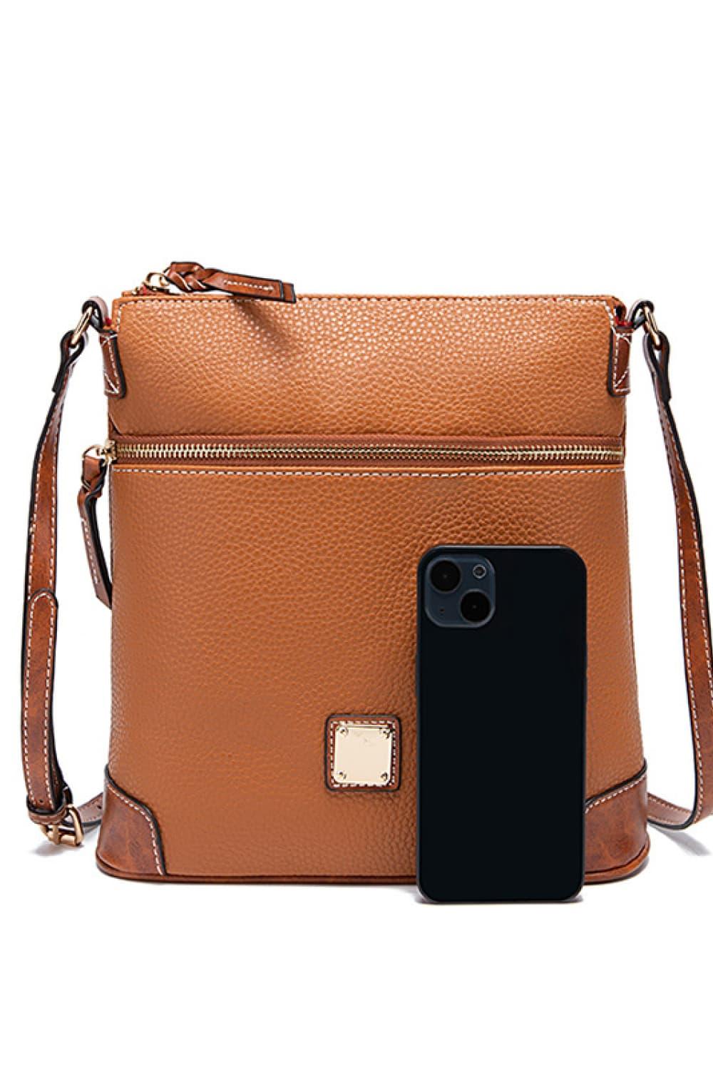 PU Leather Crossbody Bag - tif-shop24.de