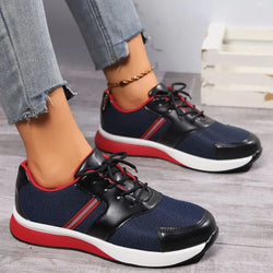 Round Toe Platform Sneakers - tif-shop24.de