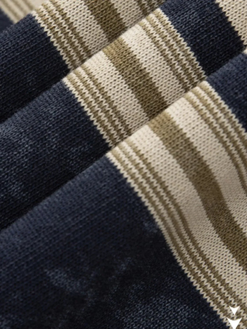 Men's Striped Round Neck Half Sleeve T-Shirt - tif-shop24.de