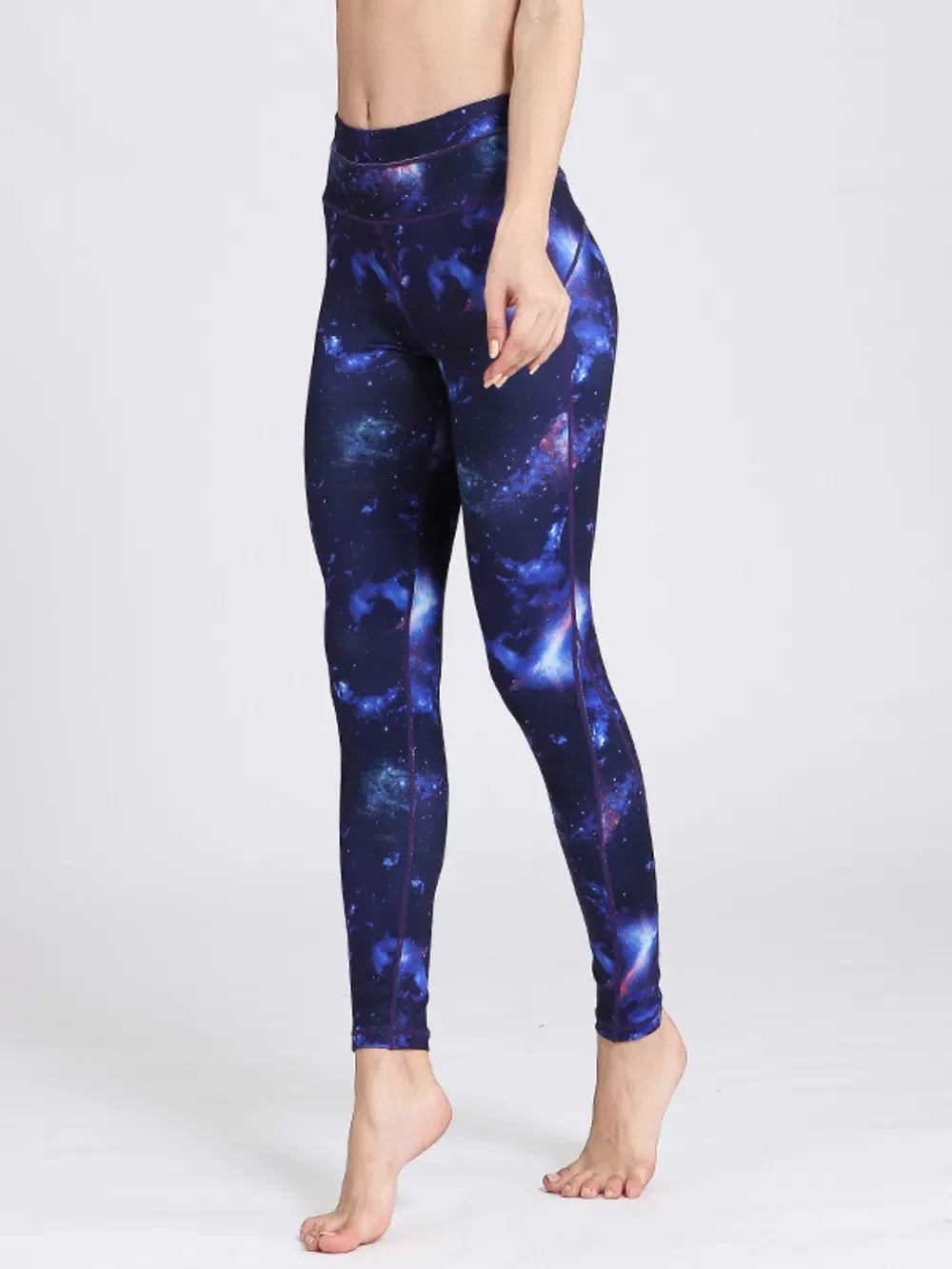 Printed Active High Waist Leggings - tif-shop24.de