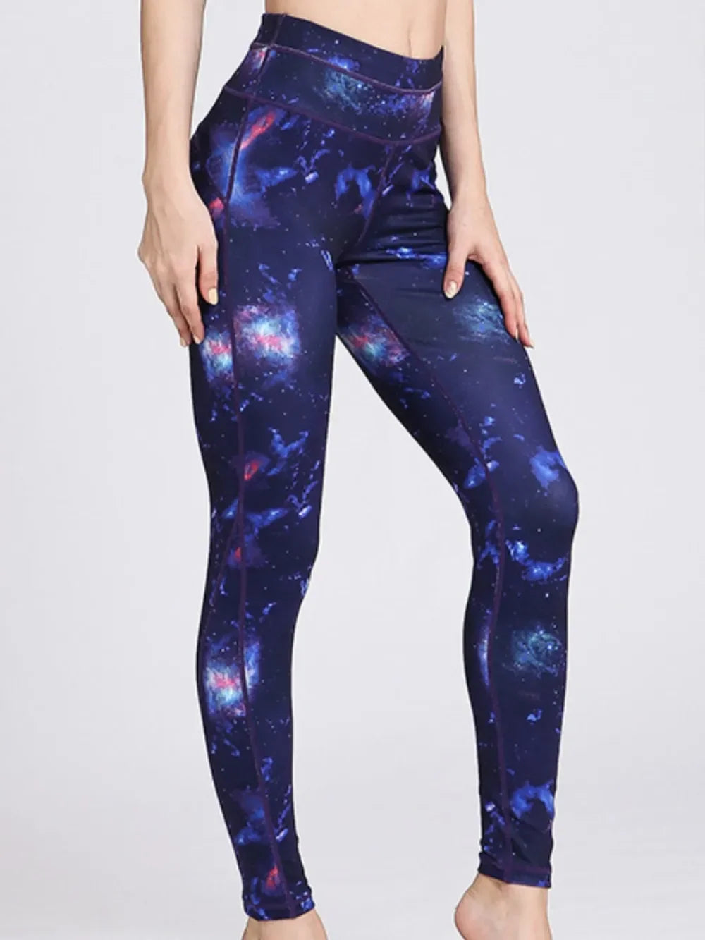 Printed Active High Waist Leggings - tif-shop24.de