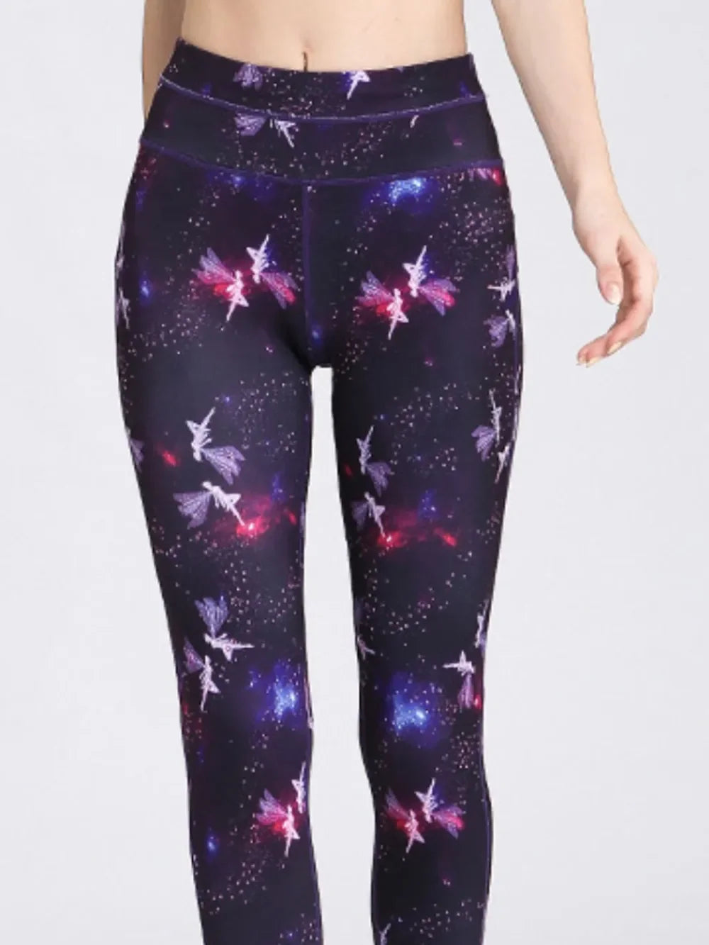 Printed Active High Waist Leggings - tif-shop24.de