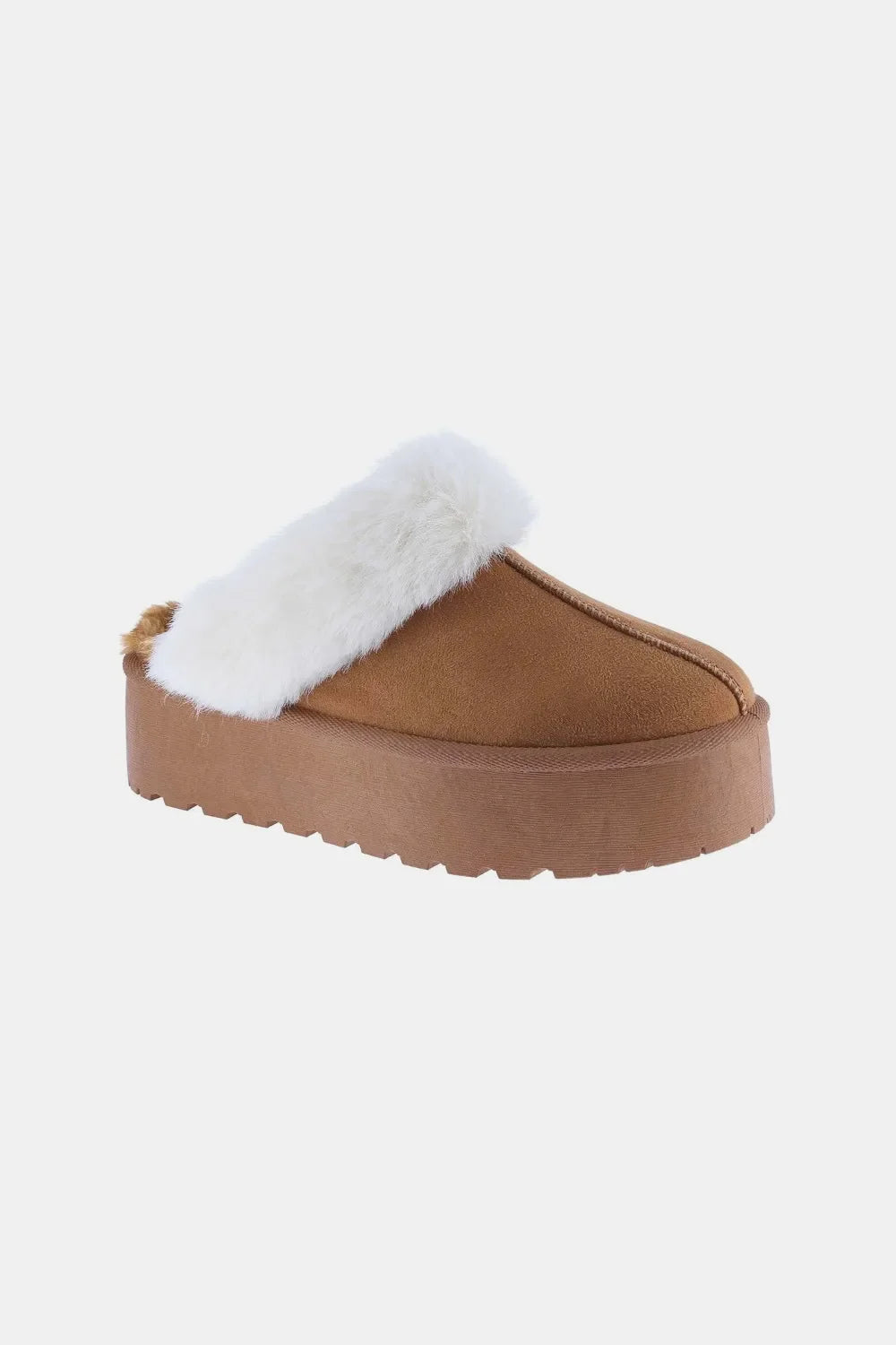 Weeboo Thick Bottom Fur Trim Snow Slippers - tif-shop24.de