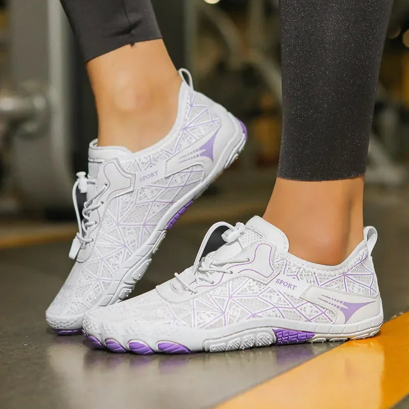 Elastic Lock Laces Mesh Contrast Breathable Athletic - tif-shop24.de