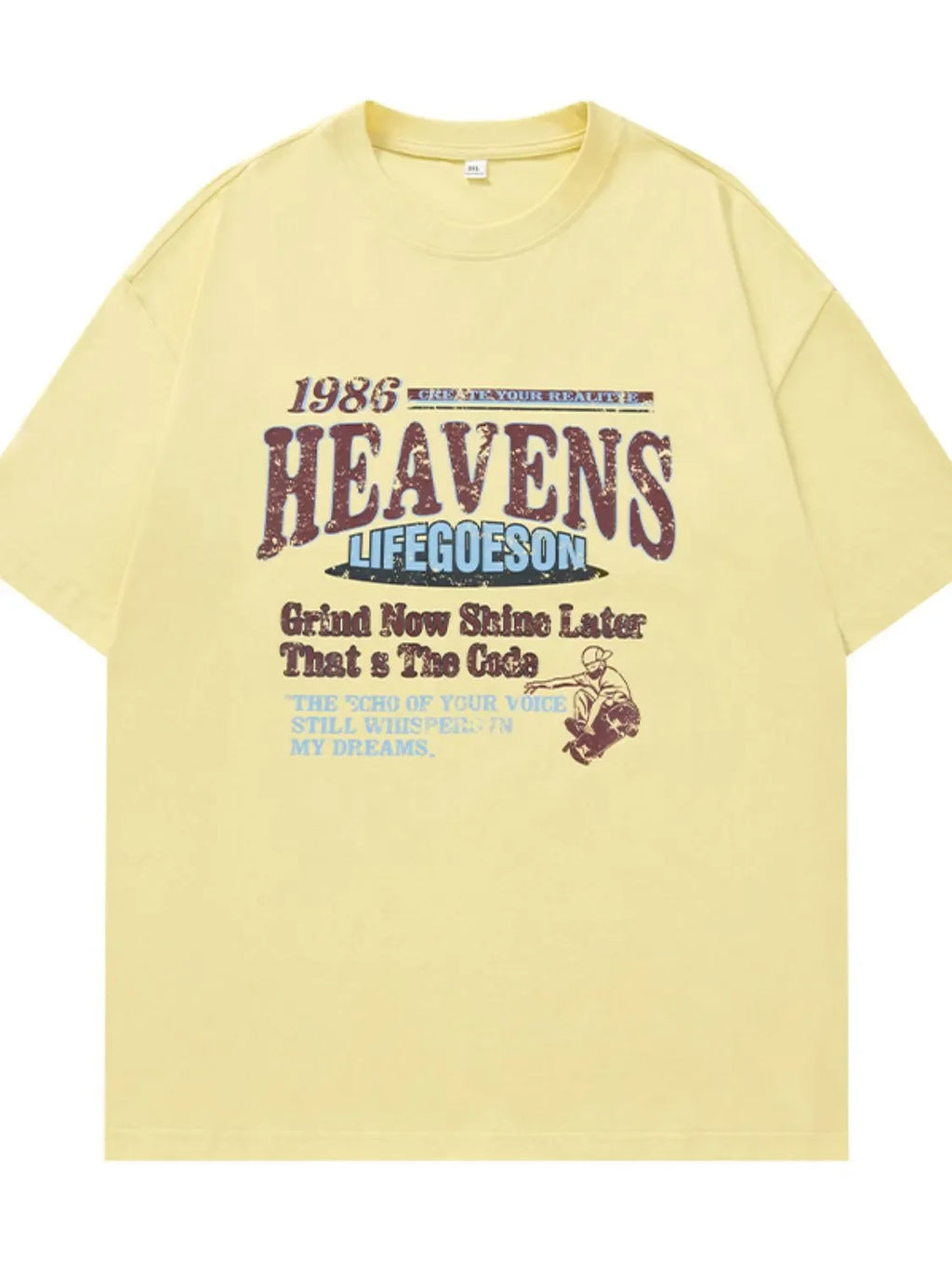 Men's Plus Size Graphic Round Neck Half Sleeve T-Shirt - tif-shop24.de