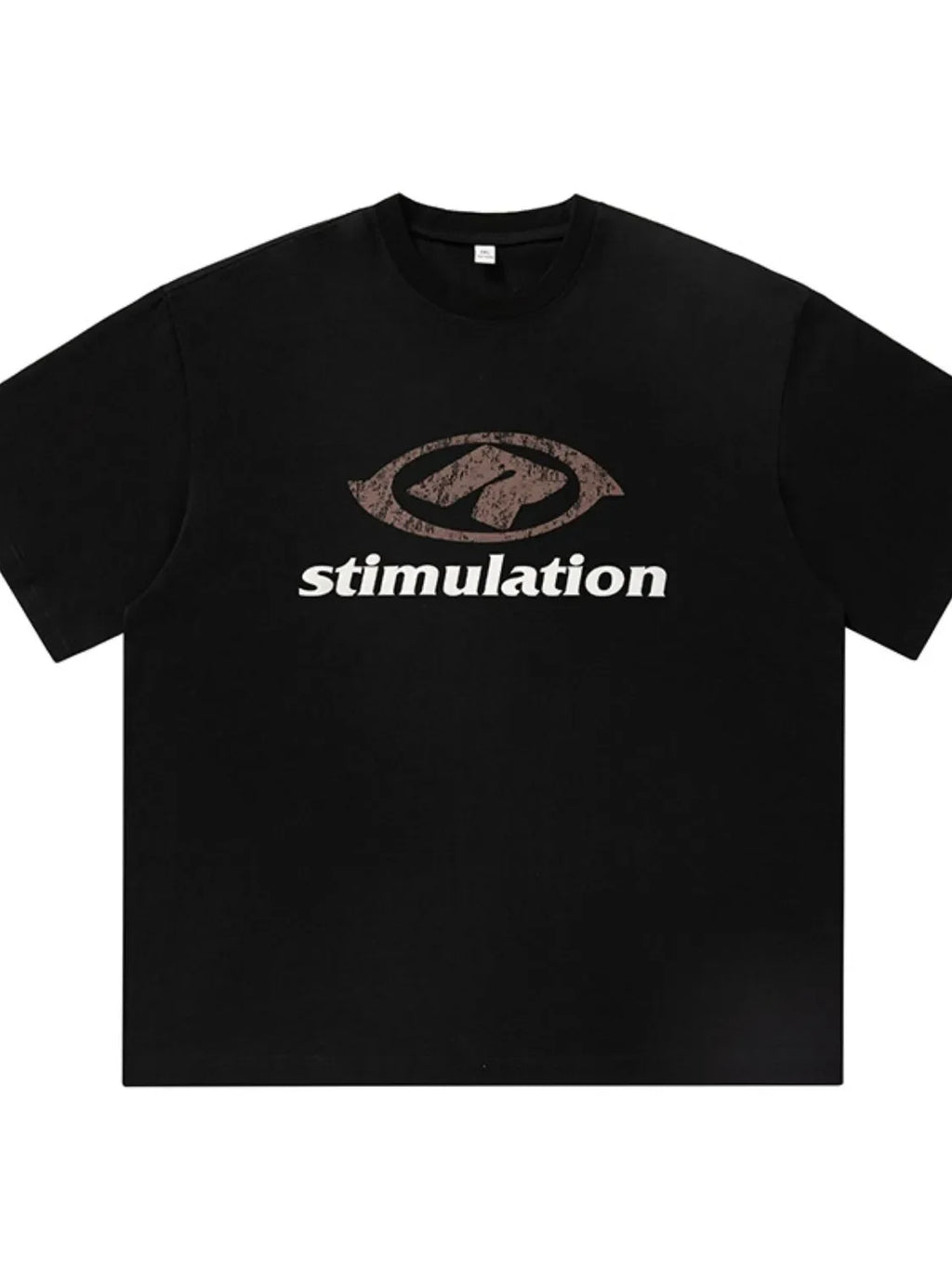 Men's Plus Size Graphic Round Neck Half Sleeve T-Shirt - tif-shop24.de