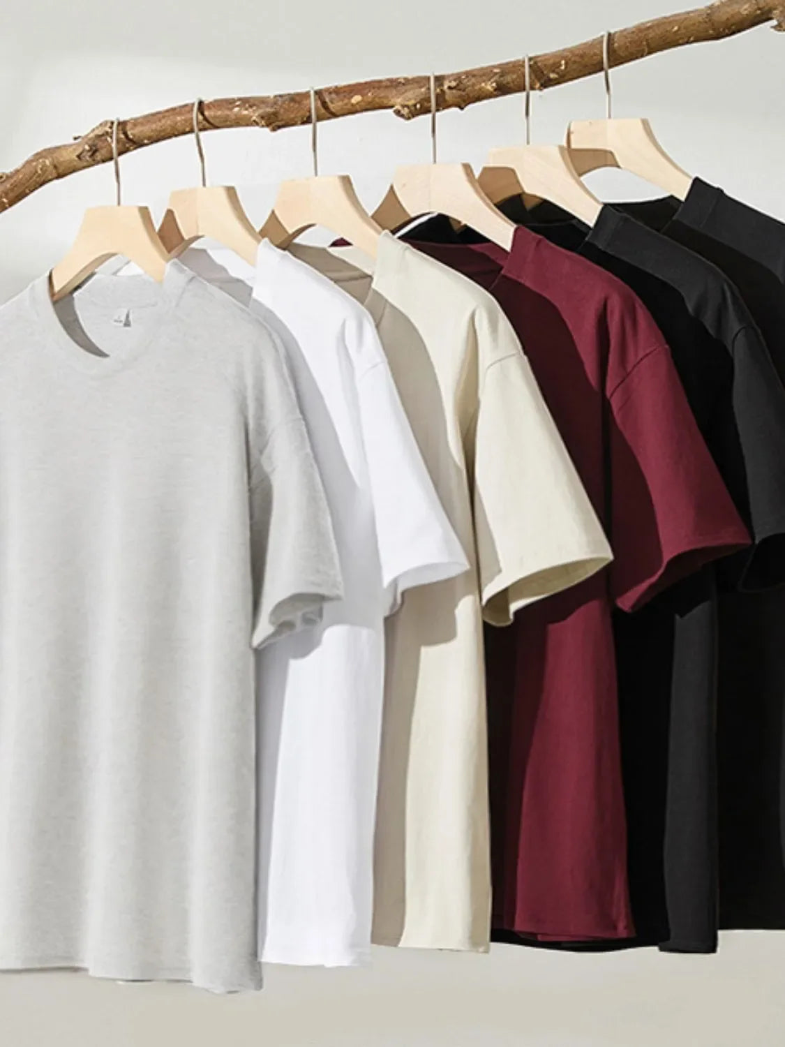 Men's Plus Size Round Neck Half Sleeve T-Shirt - tif-shop24.de