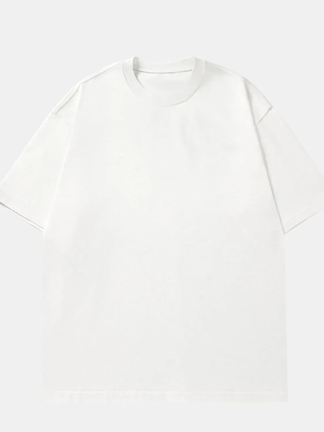 Men's Plus Size Round Neck Half Sleeve T-Shirt - tif-shop24.de