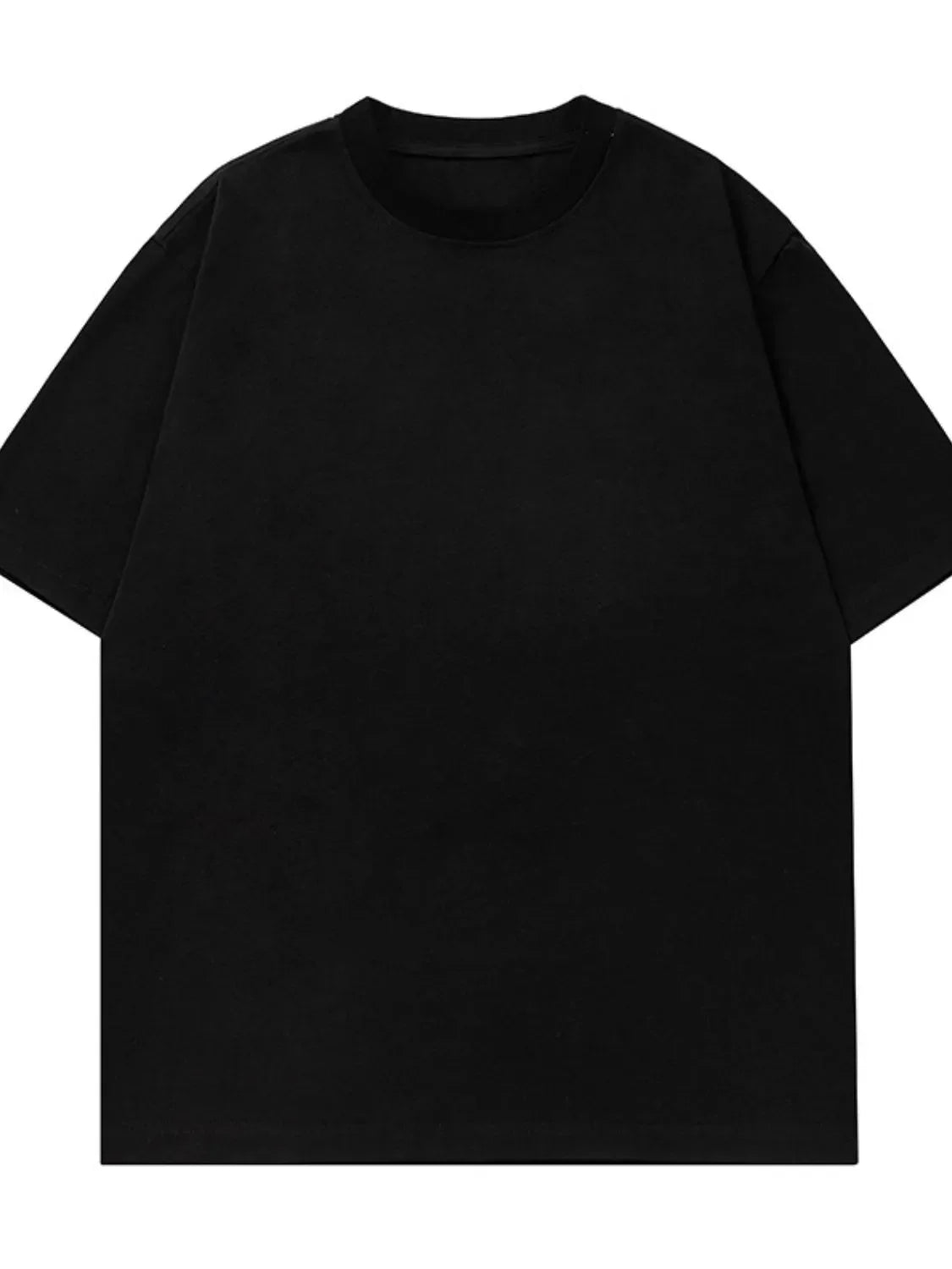 Men's Plus Size Round Neck Half Sleeve T-Shirt - tif-shop24.de