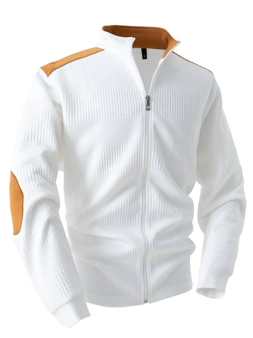 Men's Full Size Zip Up Long Sleeve Top Plus Size - tif-shop24.de