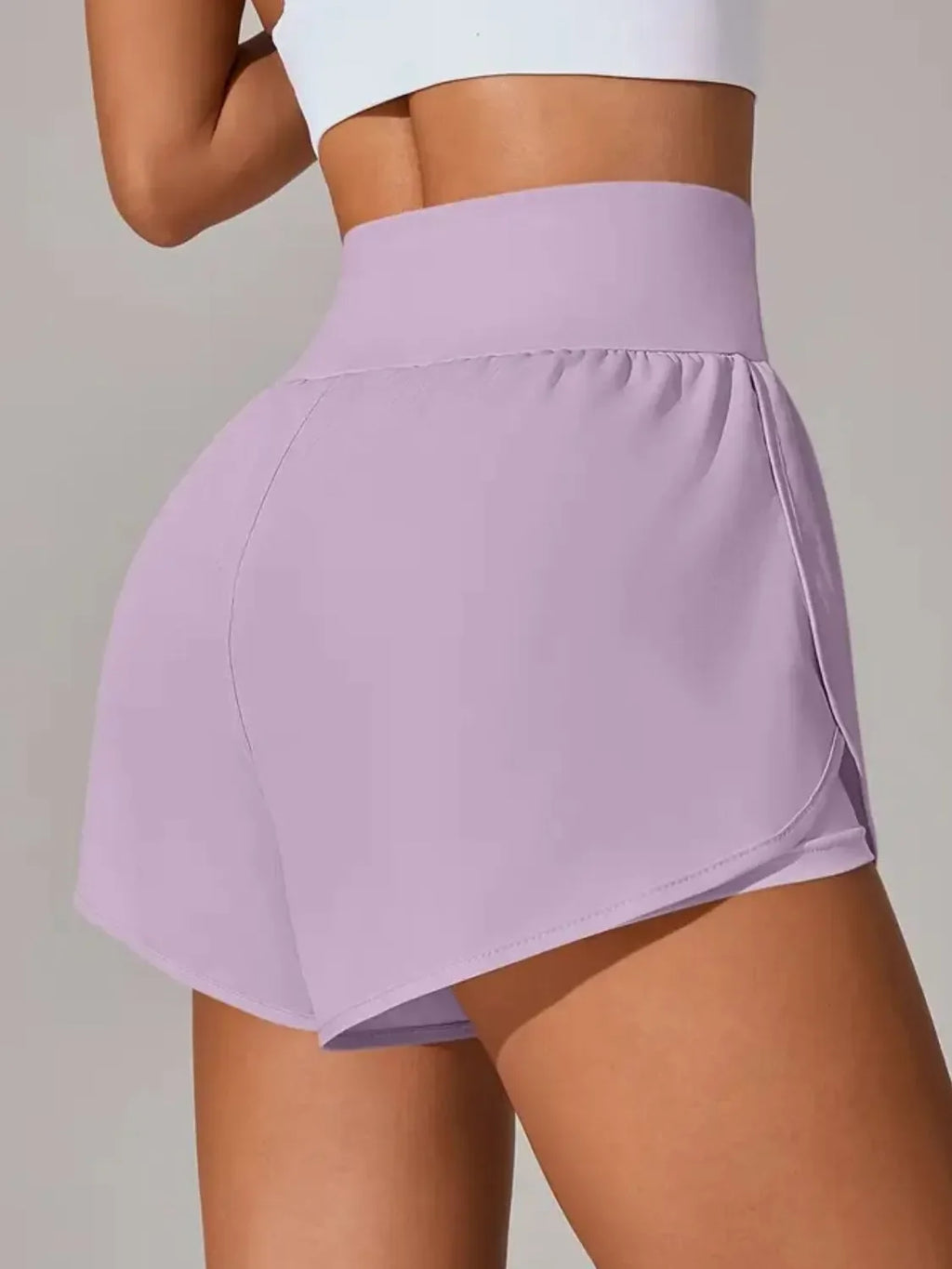 Pocketed High Waist Active Shorts - tif-shop24.de