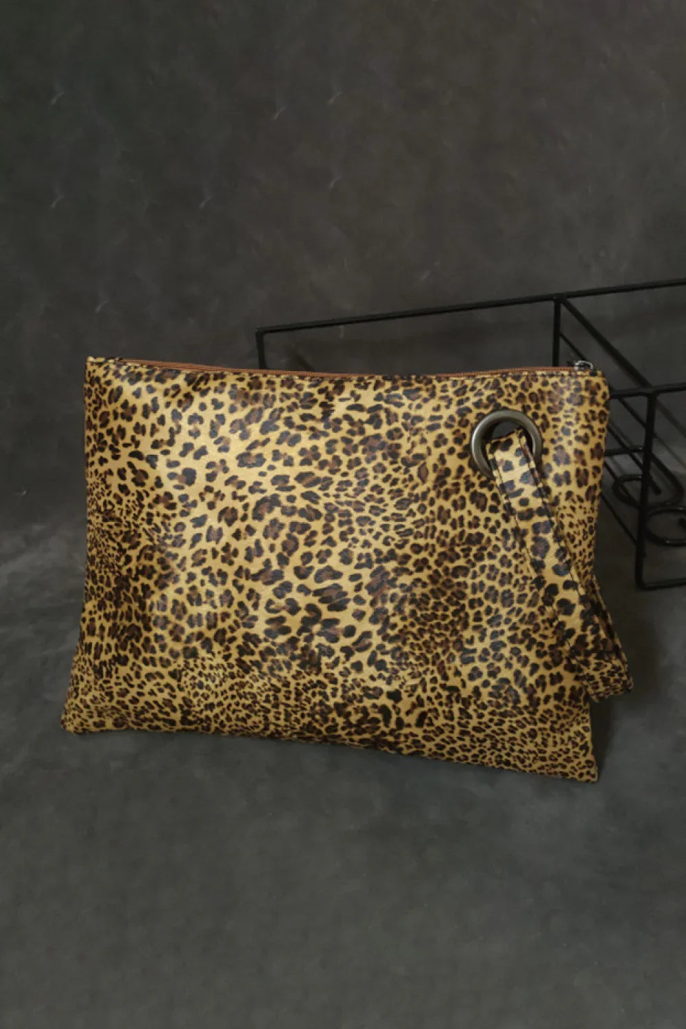 Leopard PU Leather Clutch - tif-shop24.de