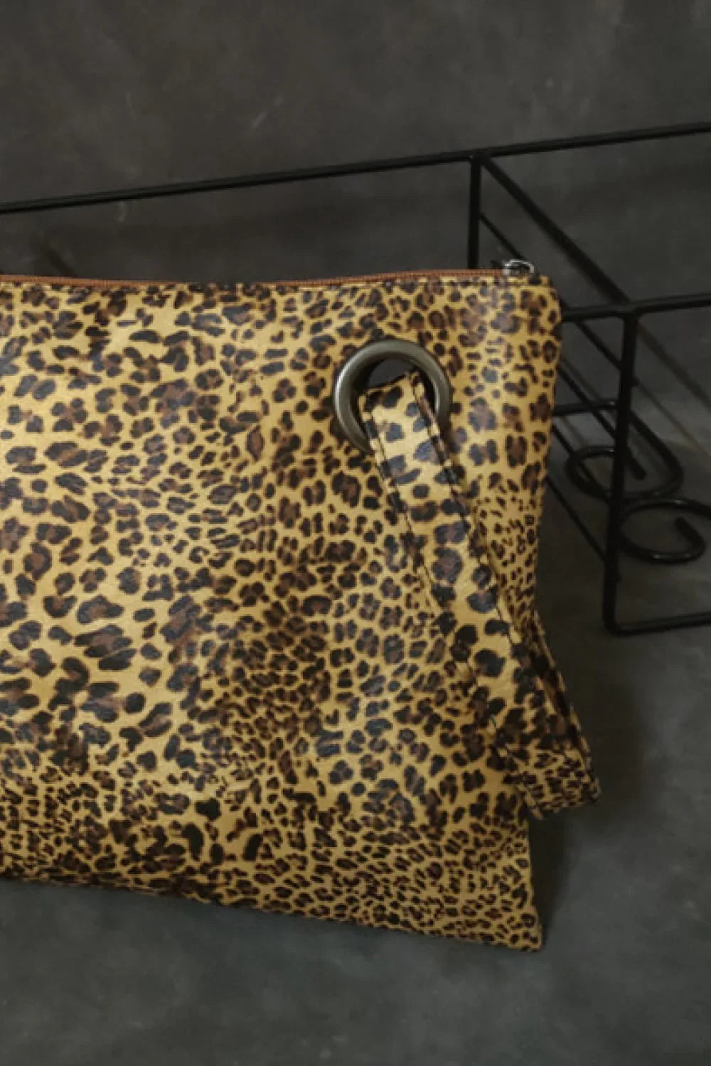 Leopard PU Leather Clutch - tif-shop24.de