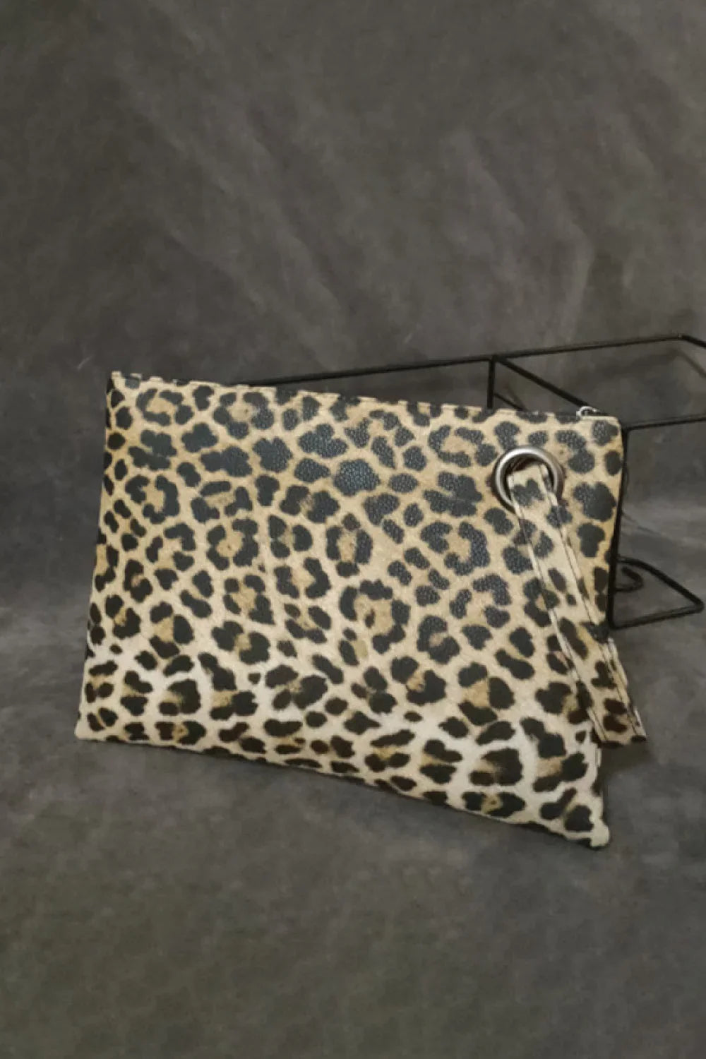 Leopard PU Leather Clutch - tif-shop24.de