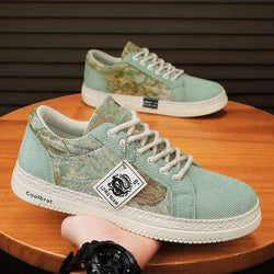 Trendy and versatile sports and leisure board shoes linen