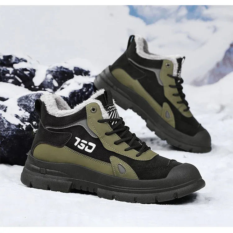 Winter fleece warm Martin boots men's casual sports versatile Korean version anti cold snow boots - tif-shop24.de