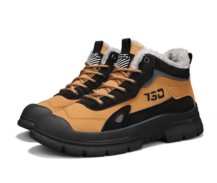 Winter fleece warm Martin boots men's casual sports versatile Korean version anti cold snow boots - tif-shop24.de