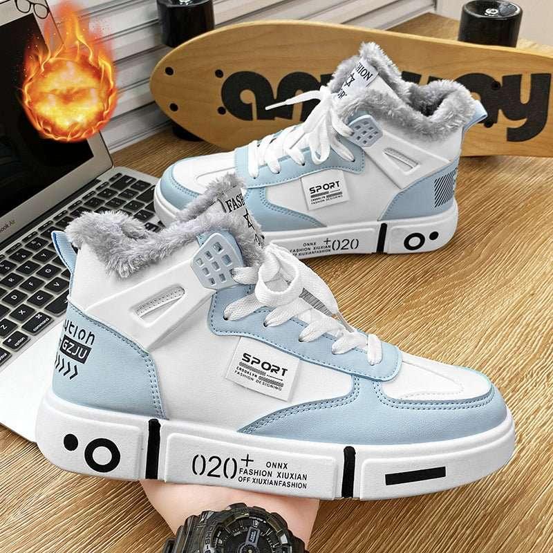Winter Slippers Warm Men Shoes Waterproof Non-Slip Plush Sneakers Male shoes Boots Men Sneakers Winter - tif-shop24.de