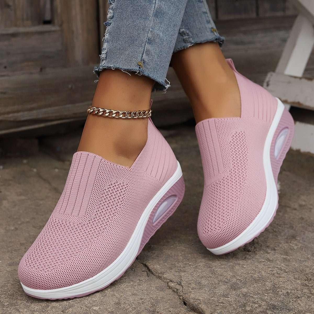 Women's shoes with thick sole and air cushion comfortable 