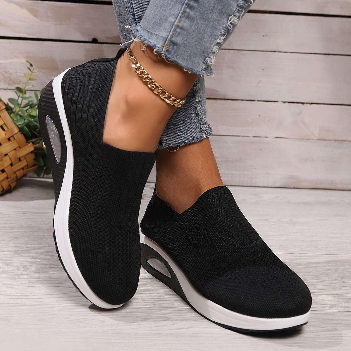 Women's shoes with thick sole and air cushion comfortable 