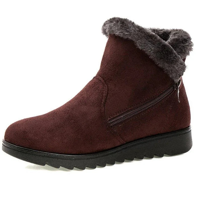 Damen Winter Schneestiefel Warm Gefüttert Rutschfest
