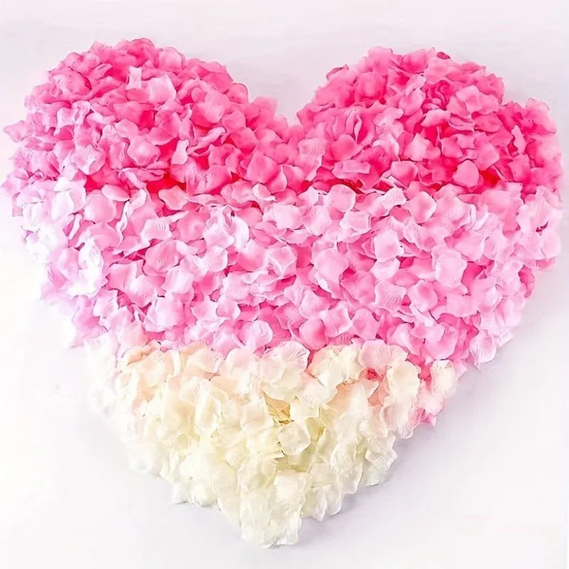 1000 Red Silk Rose Petals for Weddings & Events — Romantic Aisle Scatter, Table Decor, Valentines Day & Party Decorations, Reusable Faux Rose Petals for Home and Event Styling — Ideal for Proposals, Photoshoots, Hotels, and DIY Crafts | tif-shop24.de