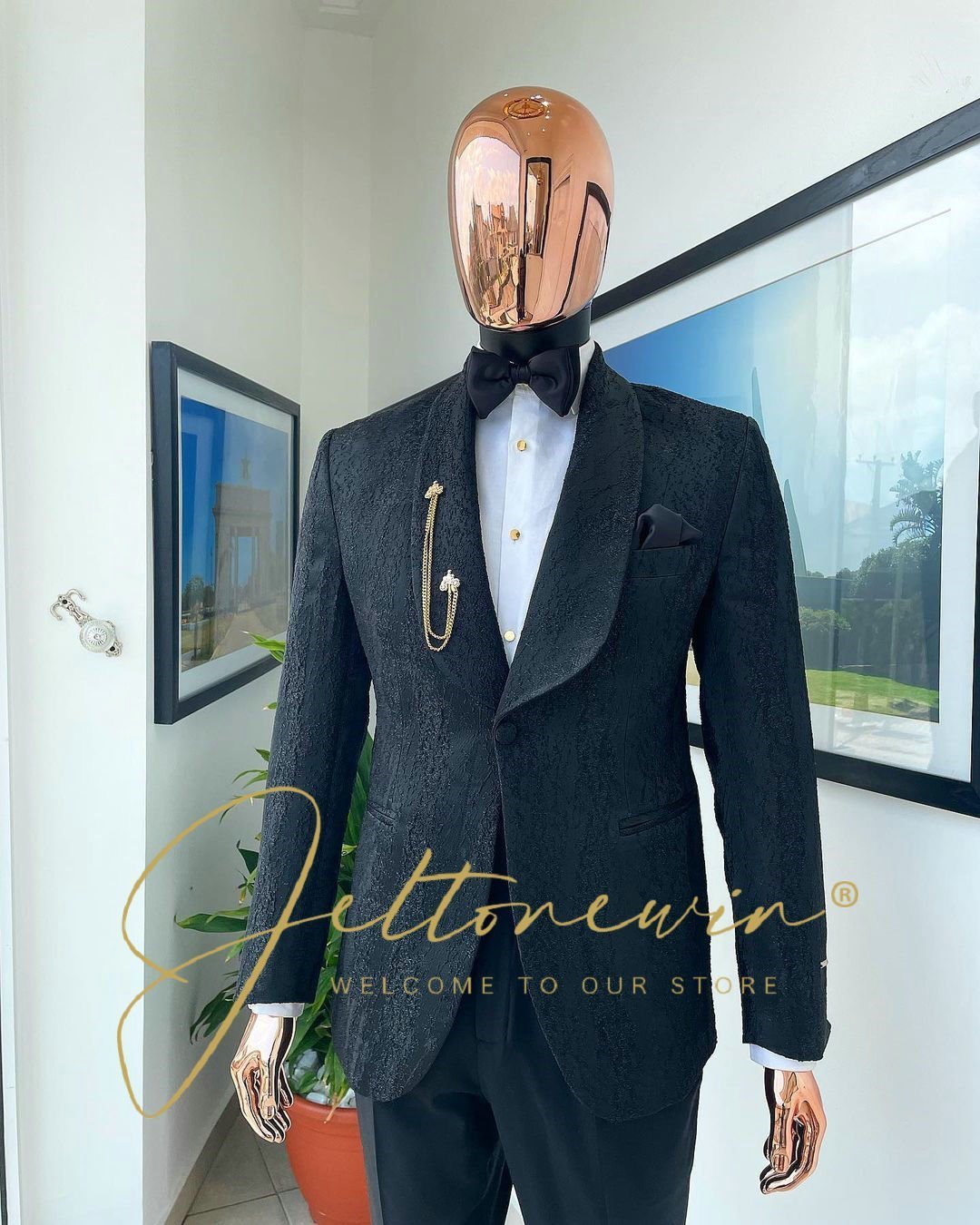 2 Pcs Set Suit New Men's Casual Wedding Banquet Dress Blazer Sets Trajes De Hombre Groom Suit Wedding Dress Costume Homme - tif-shop24.de