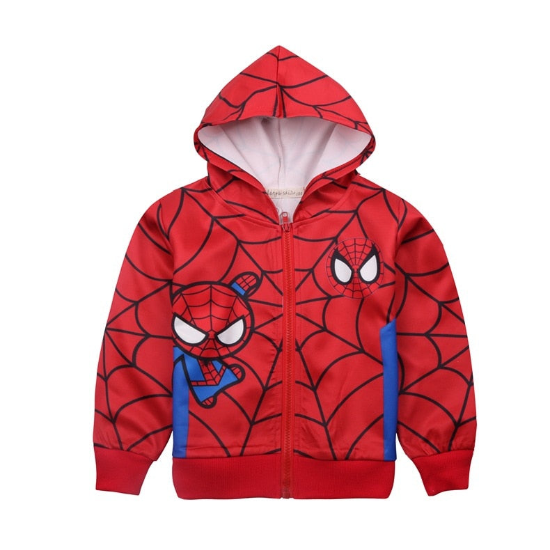 Disney Marke Spider-Man Jungen Hoodies Mäntel Kinder Outwear Baby Kleidung Sweatshirt Jungen Herbst Kinder Cartoon Jacke tif-shop24.de
