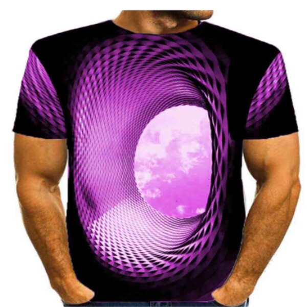 Optischer 3D-Effekt T-Shirt