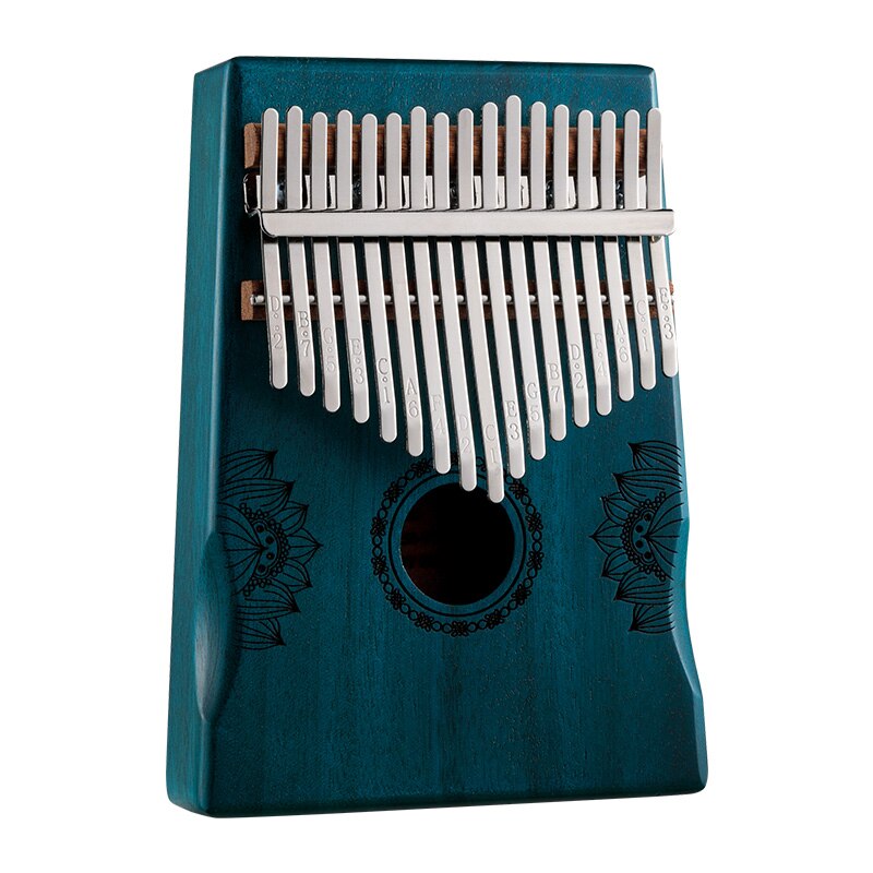 Kalimba 17 Key Thumb Piano Protable Wood Mahogany Keyboard Musical Instrument Mbira Birthday Christmas Gift With Accessories tif-shop24.de