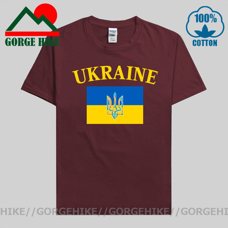 GorgeHike Ukrainischen Flagge T-shirt Patriotischen Stolz tif-shop24.de