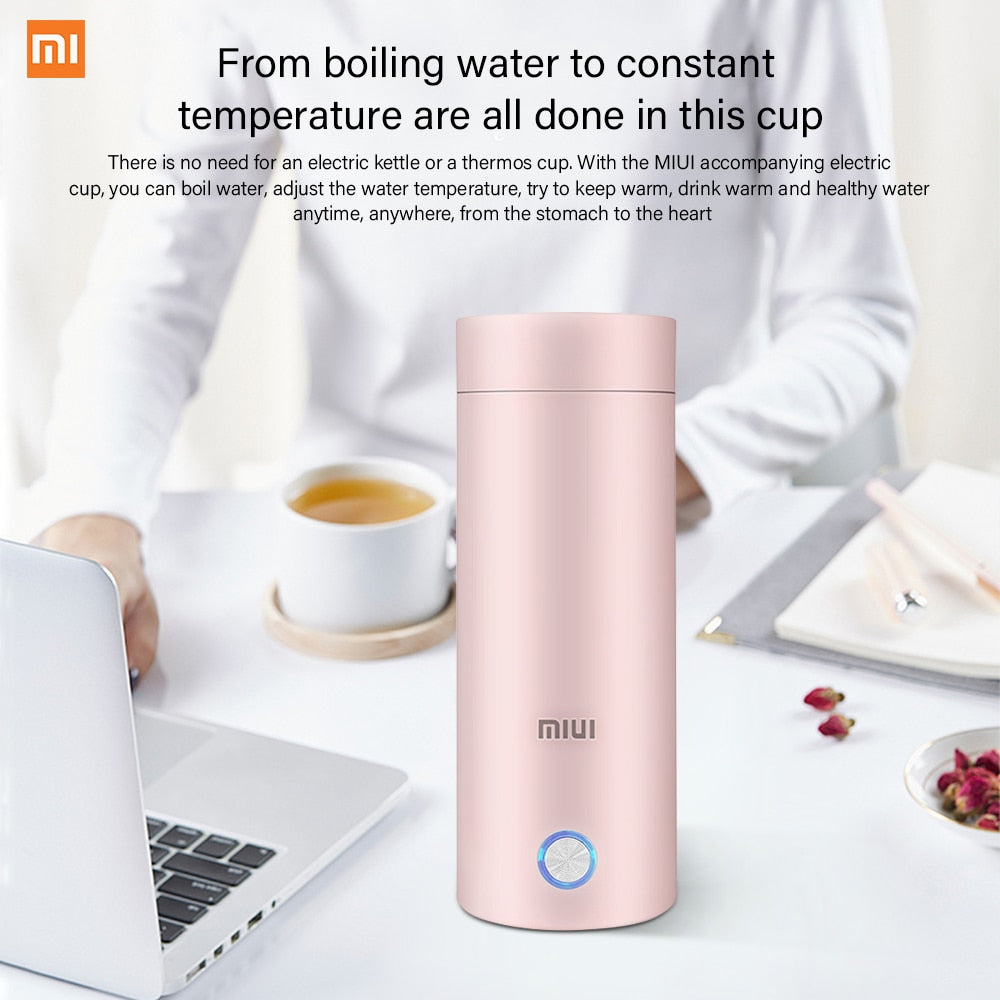 XIAOMI Mijia MIUI Tragbare Elektrische Wasserkocher Thermische Tasse Kaffee Reise Wasser Kessel Temperatur Control Smart Wasser tif-shop24.de
