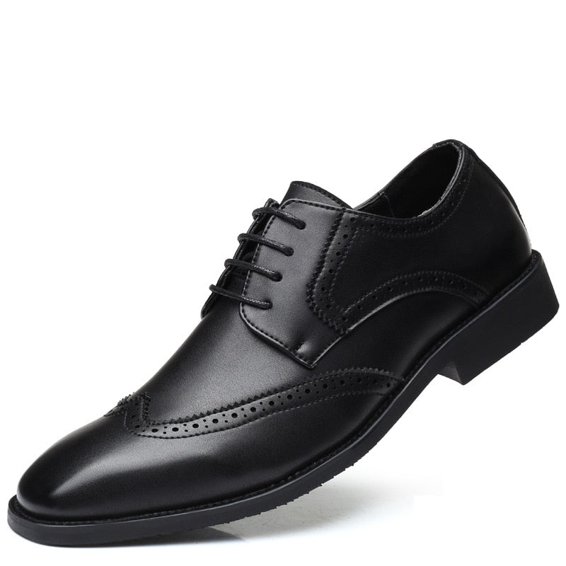 Mens natural leather business dress suit shoes men brand Bullock genuine leather black tassel wedding shoes Zapatos Hombre tif-shop24.de
