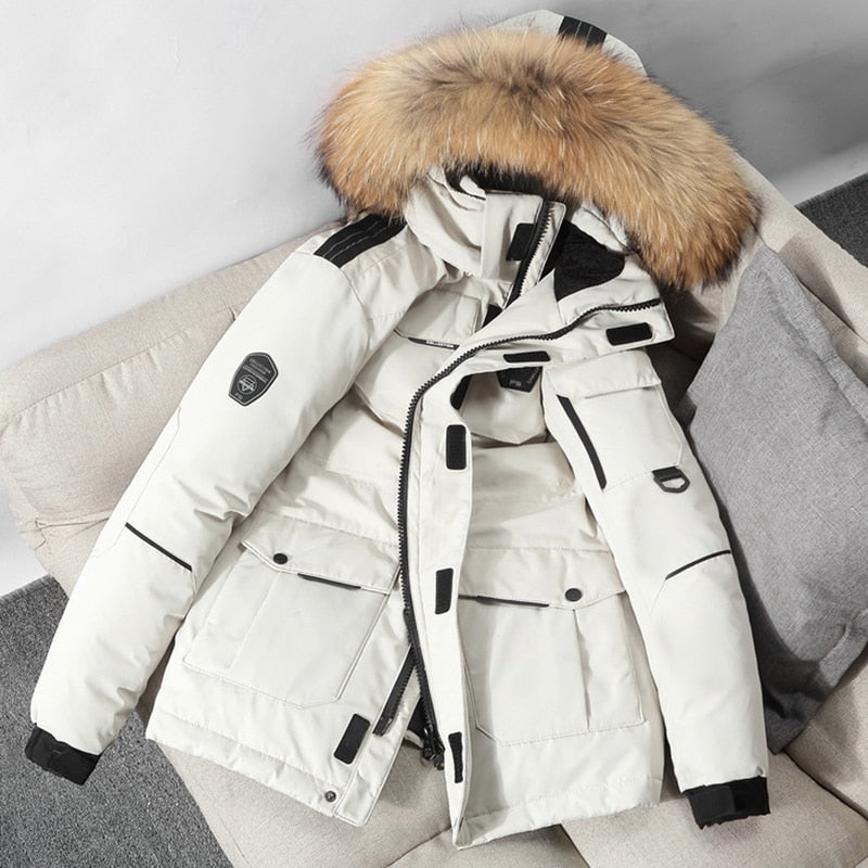 2021  Jacke Fashion Neue Stil Junge Jacke Kurze Verdicken Outdoor Warme Winter tif-shop24.de